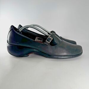 Merrell Spire Emme Q Form Mary Jane Women's 8 Black Leather Buckle Strap Shoes